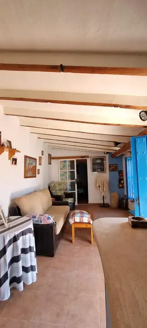 Sala d'estar de Finca rústica en venda en  Murcia Capital amb Piscina