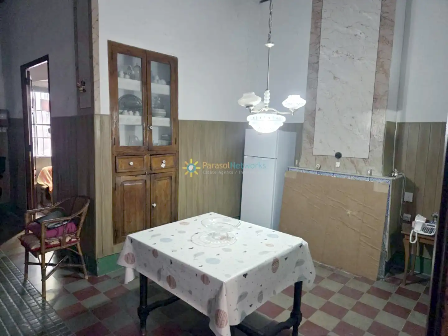 Cuina de Casa adosada en venda en Vilallonga / Villalonga amb Terrassa, Traster i Balcó