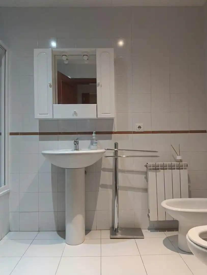 Bathroom of Flat for rent in Granada  with Air Conditioner, Heating and Terrace