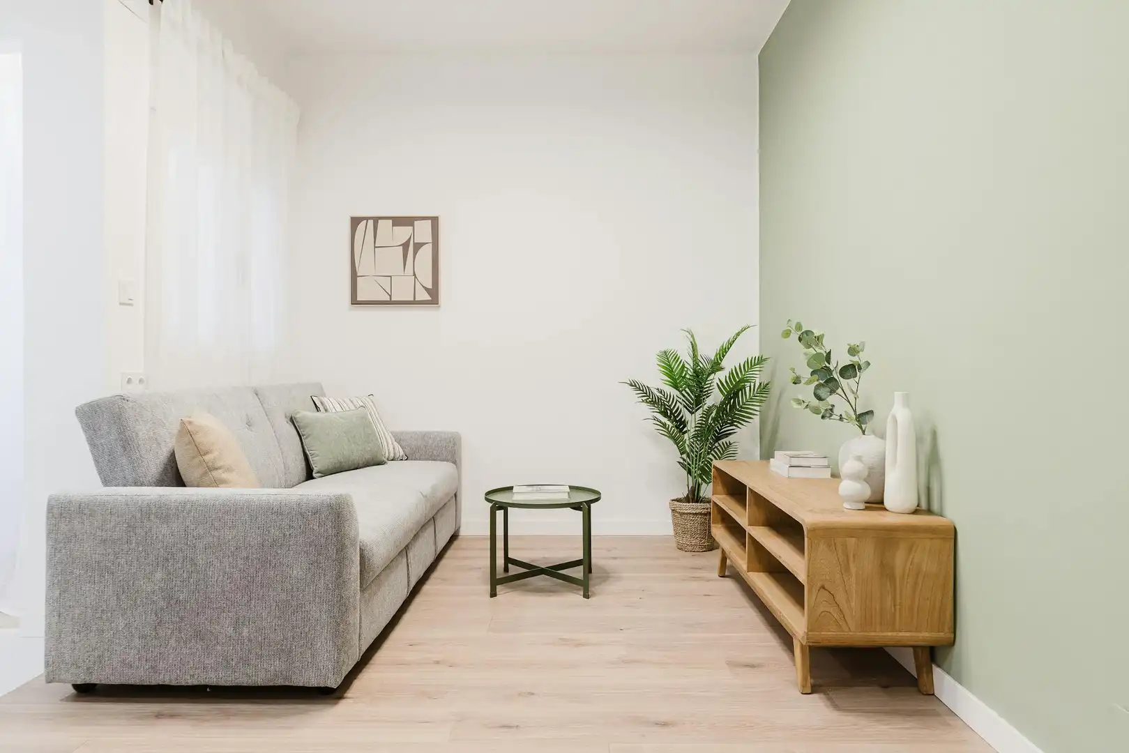Living room of Flat for share in Valencia  with Heating, Furnished and Washing machine