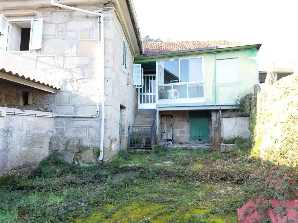 Vista exterior de Casa o chalet en venta en Poio con Jardín privado