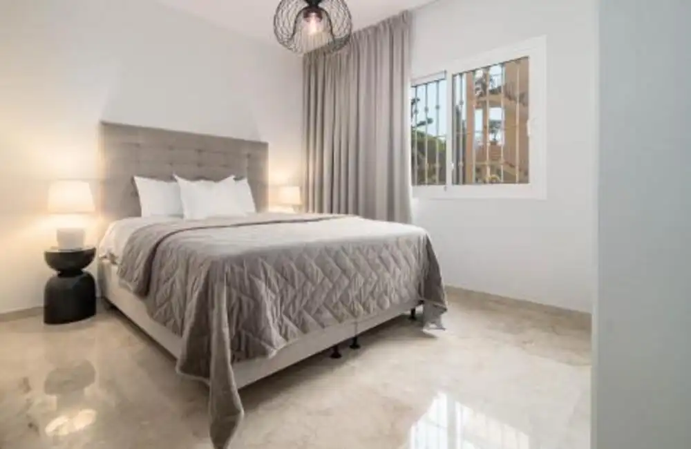 Bedroom of Ground floor for rent in Marbella  with Air Conditioner, Private garden and Terrace