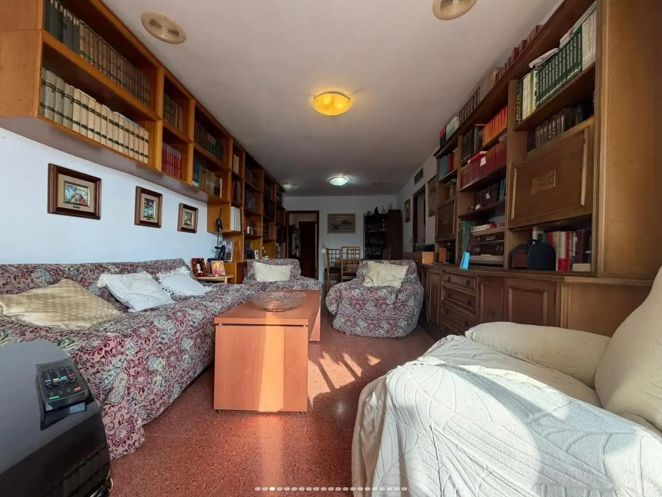 Living room of Flat for sale in Águilas  with Air Conditioner, Terrace and Balcony