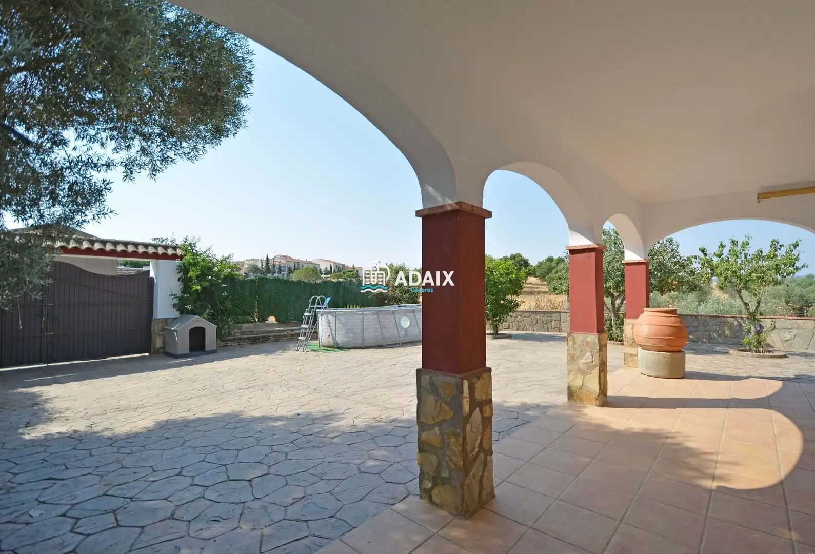 Jardín de Casa o chalet en venta en Membrío con Aire acondicionado y Trastero