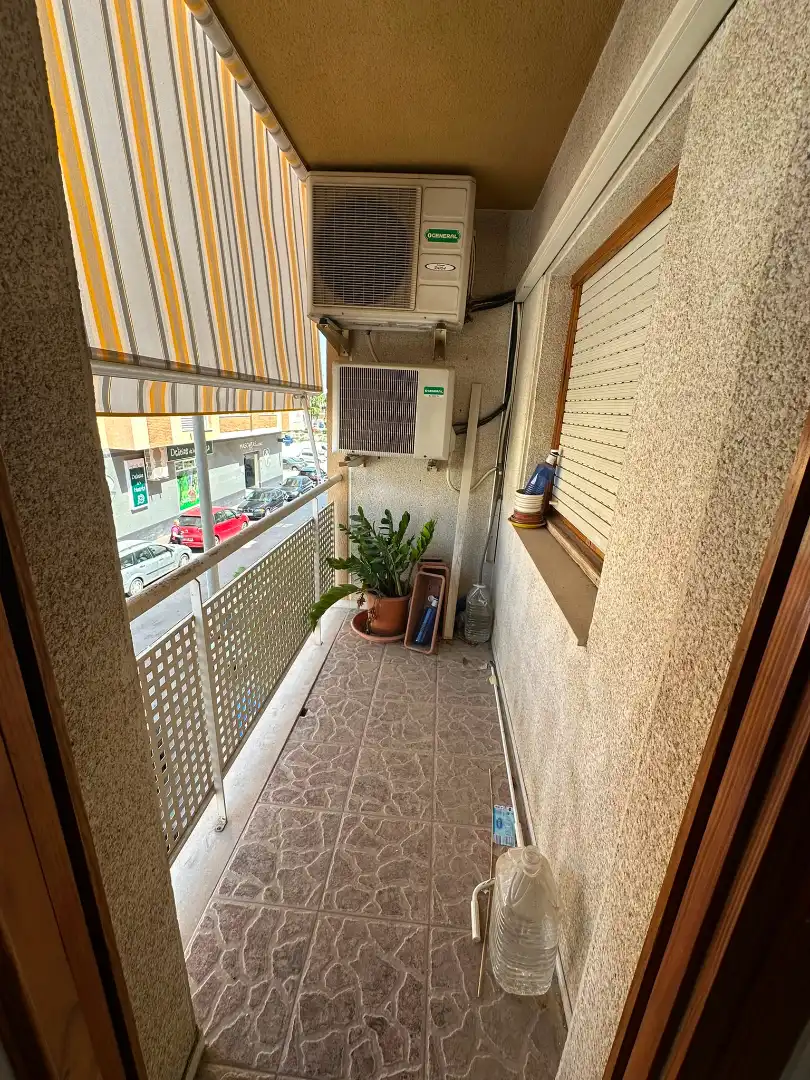 Balcony of Flat for sale in Bigastro  with Air Conditioner, Terrace and Furnished