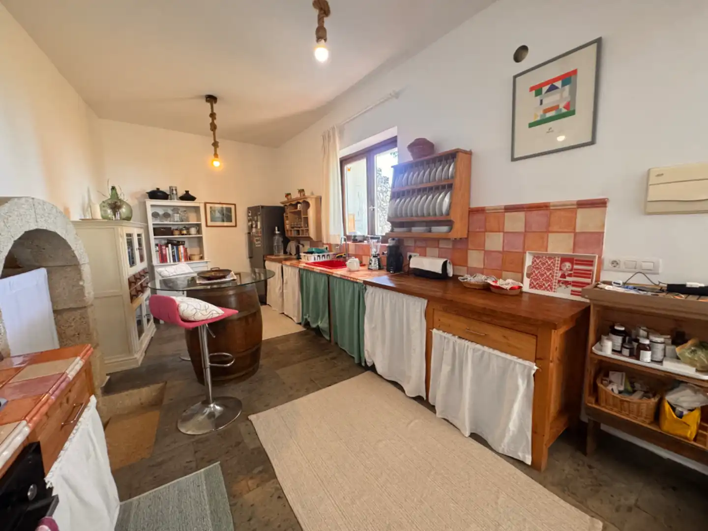 Cocina de Finca rústica en venta en Granadilla de Abona con Calefacción, Jardín privado y Parquet