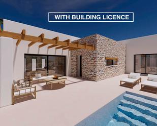 Vista exterior de Finca rústica en venda en Moraira amb Piscina
