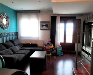 Living room of Single-family semi-detached for sale in  Albacete Capital  with Air Conditioner, Terrace and Storage room