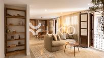 Sala d'estar de Apartament de lloguer en  Barcelona Capital amb Aire condicionat, Calefacció i Moblat