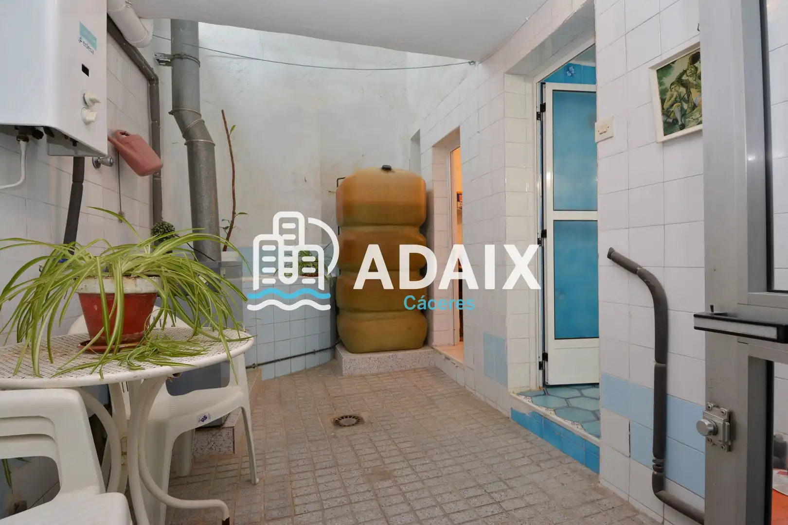 Jardín de Casa adosada en venta en Aldea del Cano con Calefacción, Terraza y Trastero