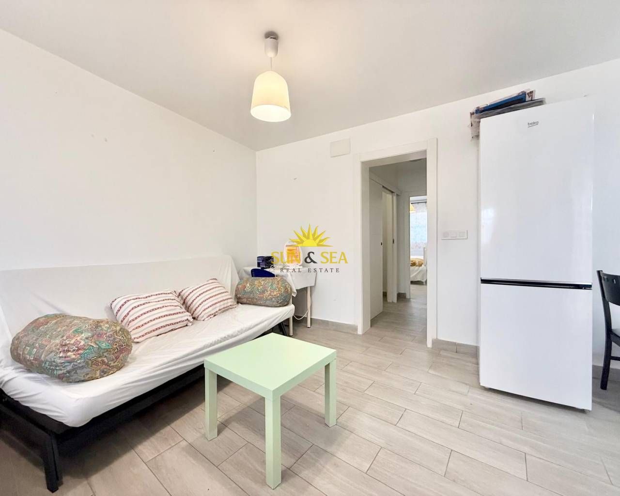 Bedroom of Flat for rent in Mazarrón  with Heating, Parquet flooring and Furnished