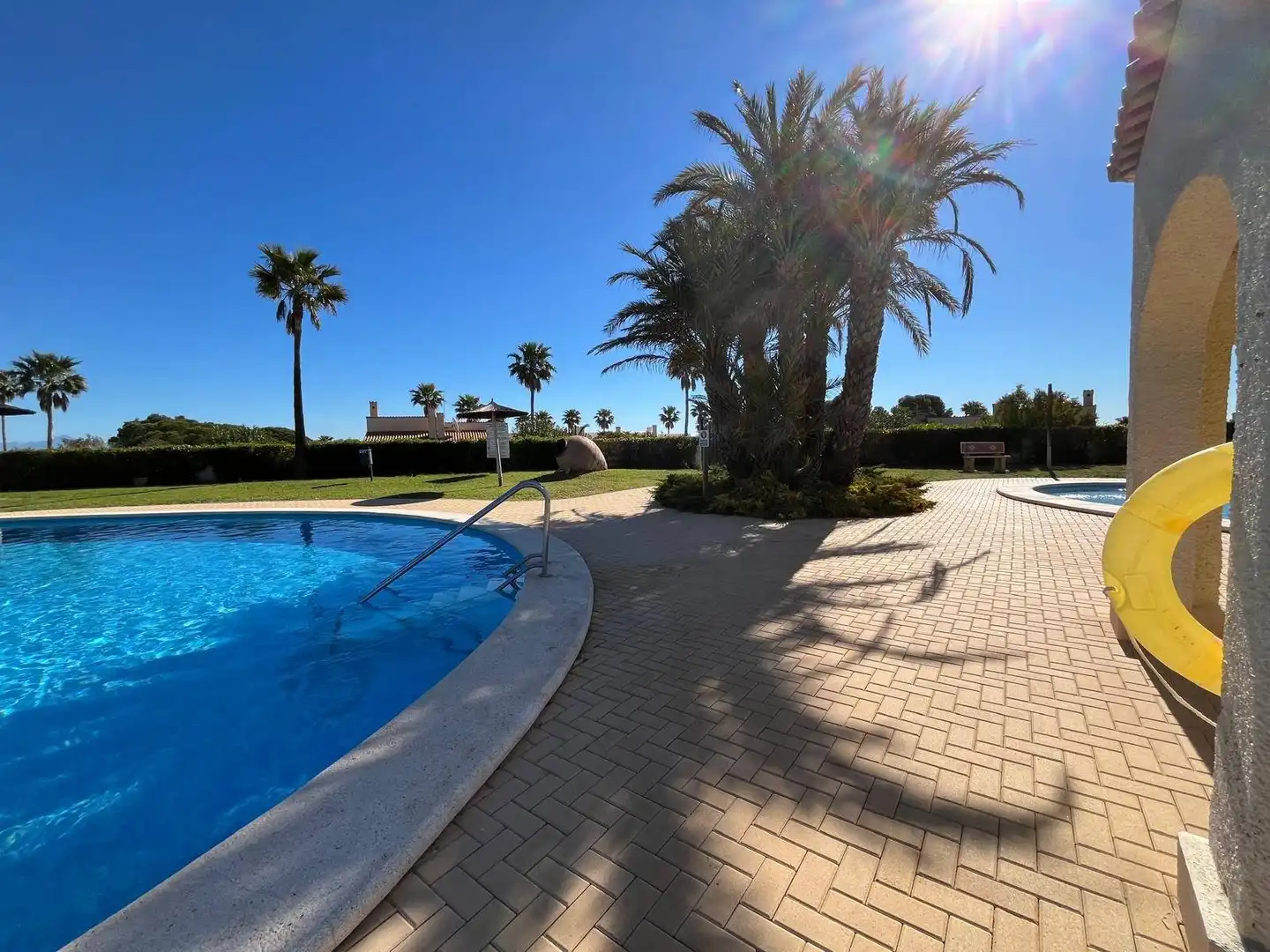 Swimming pool of Houses for sale in Santa Pola  with Air Conditioner, Heating and Private garden
