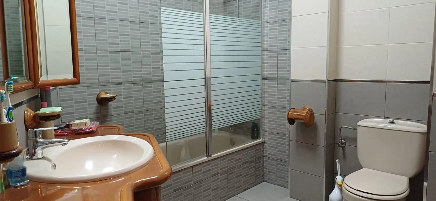 Bathroom of Flat for sale in Mieres (Asturias)  with Heating, Storage room and Swimming Pool