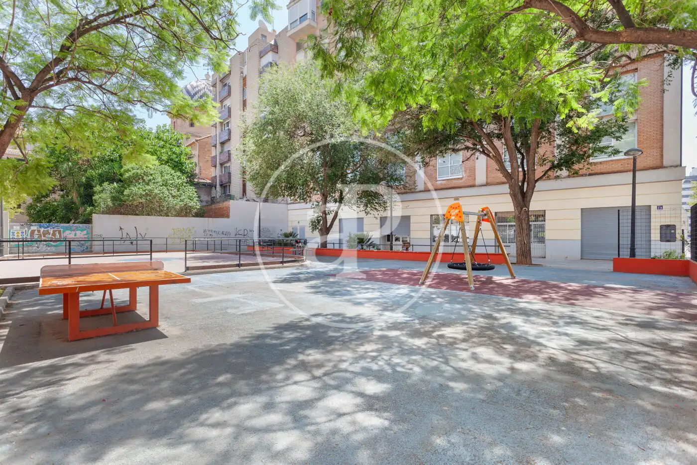 Exterior view of Flat for rent in Valencia  with Air Conditioner, Heating and Furnished