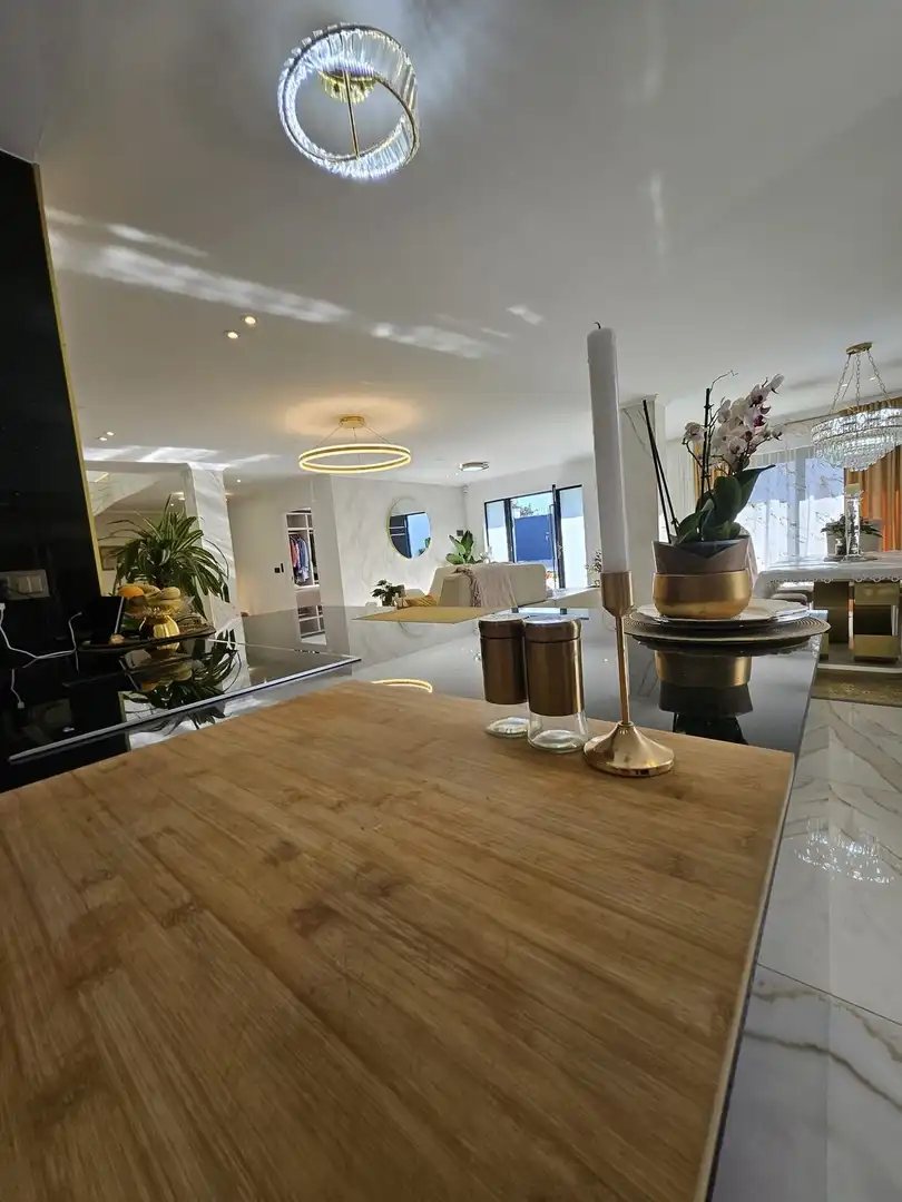 Sala de estar de Finca rústica de alquiler en Estepona con Piscina