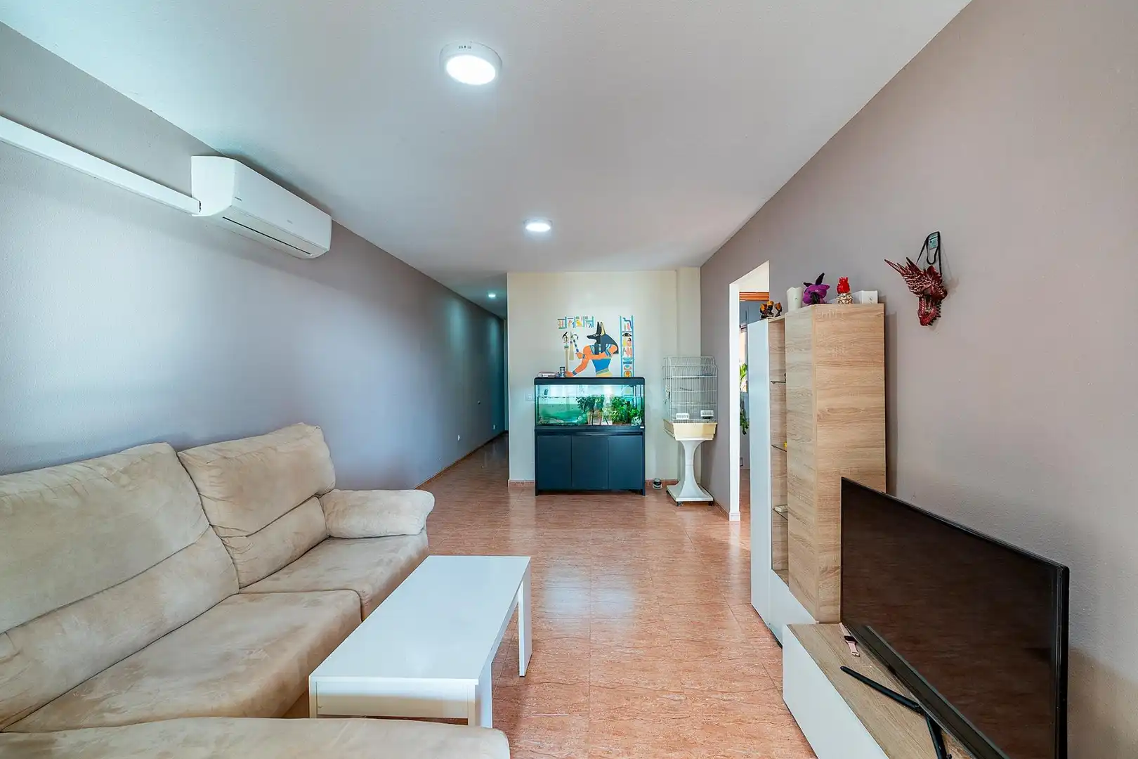 Living room of Flat for sale in El Ejido  with Air Conditioner, Heating and Terrace