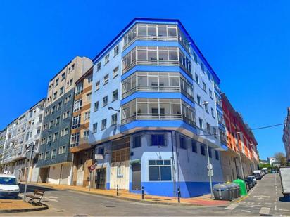 Exterior view of Flat for sale in Lugo Capital  with Heating, Storage room and Furnished