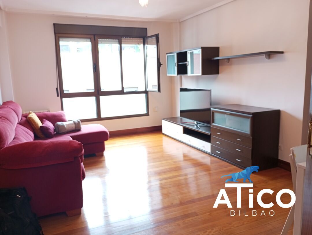 Sala d'estar de Pis de lloguer en Erandio amb Calefacció