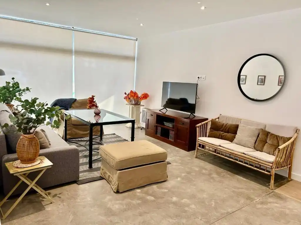 Living room of Flat for rent in  Córdoba Capital  with Air Conditioner and Furnished
