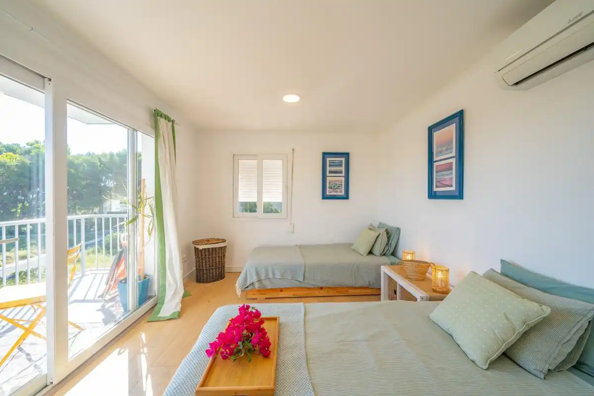 Bedroom of Flat for sale in Jávea / Xàbia  with Air Conditioner, Heating and Storage room