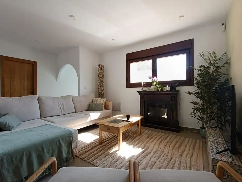 Sala de estar de Casa o chalet en venta en Pilar de la Horadada con Aire acondicionado, Calefacción y Jardín privado