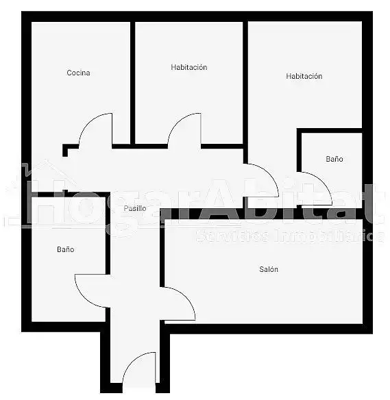 Piso en venta en Castellón de la Plana / Castelló de la Plana