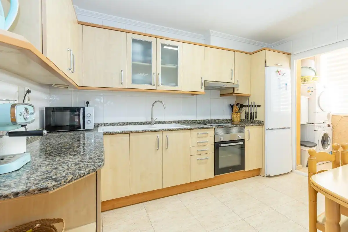 Cocina de Casa adosada en venta en Eivissa con Aire acondicionado, Calefacción y Jardín privado