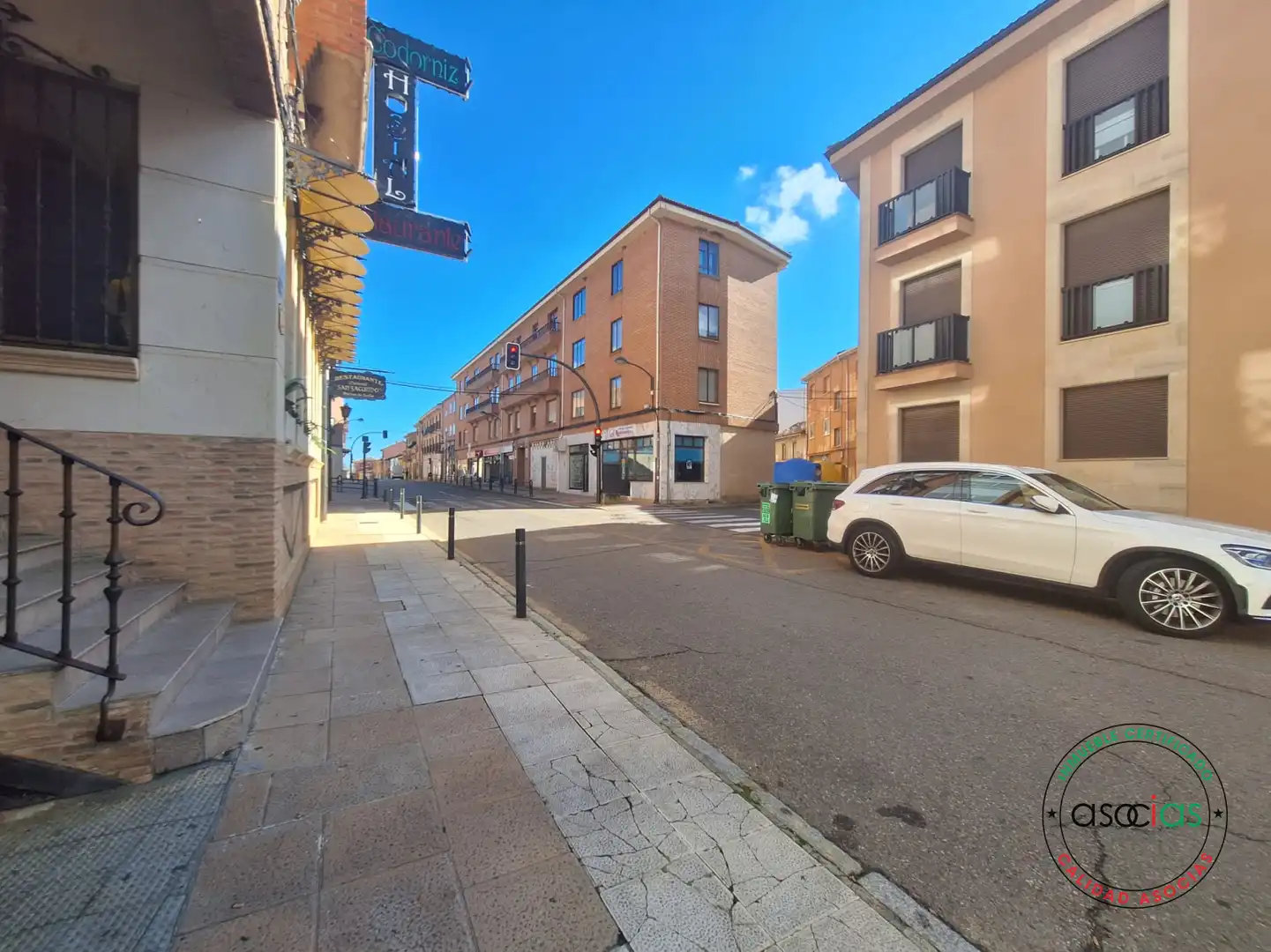 Vista exterior de Piso en venta en Sahagún con Calefacción y Terraza
