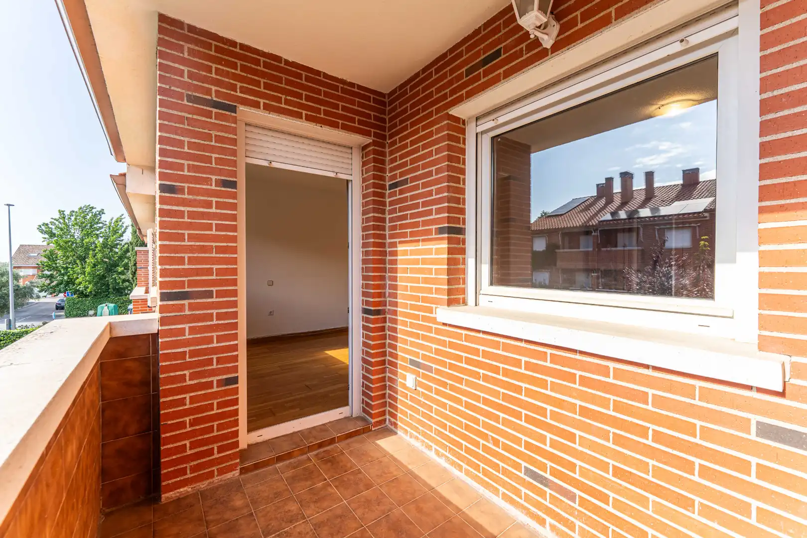 Terraza de Casa adosada en venta en Las Rozas de Madrid con Calefacción, Jardín privado y Parquet