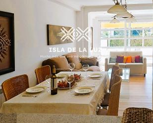 Dining room of Planta baja to rent in O Grove    with Terrace