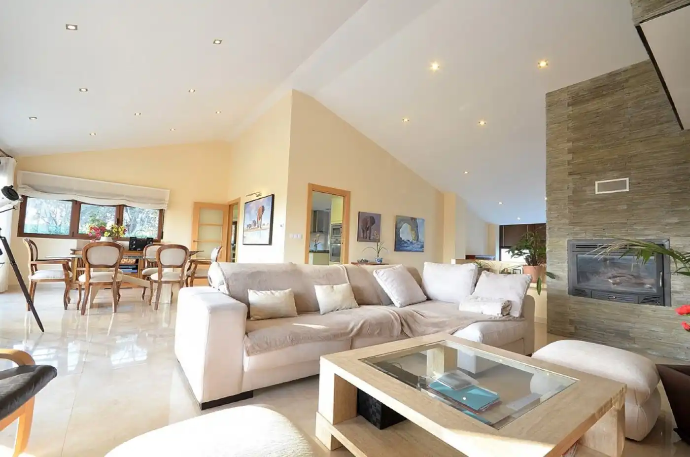Sala de estar de Casa o chalet de alquiler en Albacete con Calefacción, Jardín privado y Trastero