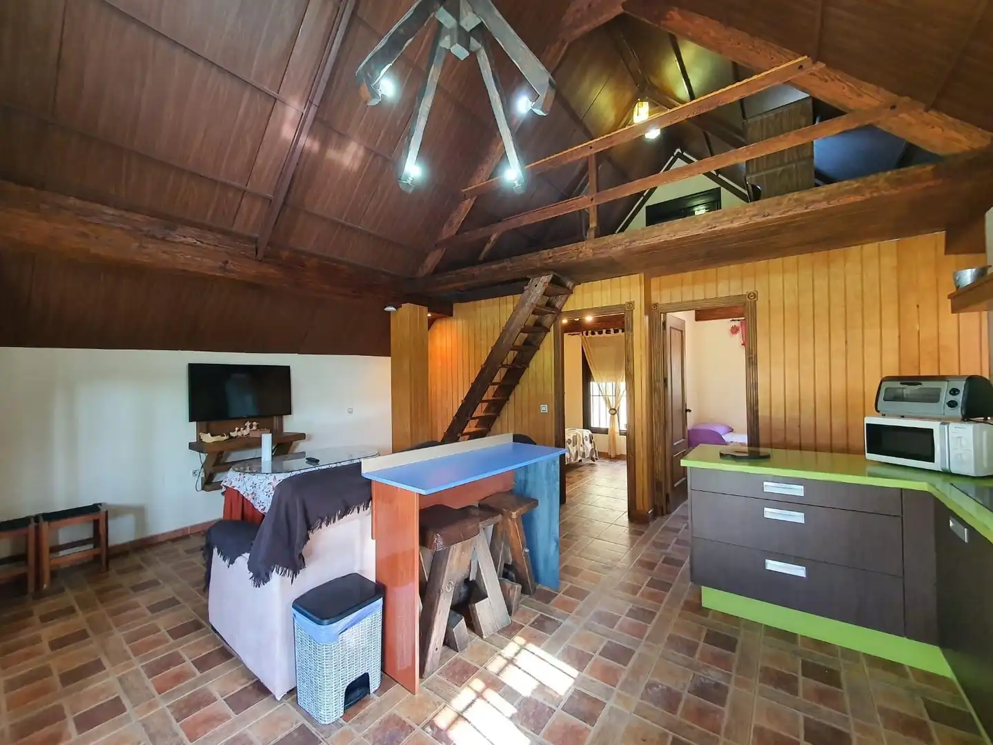 Cocina de Casa o chalet en venta en Chipiona con Aire acondicionado, Jardín privado y Terraza