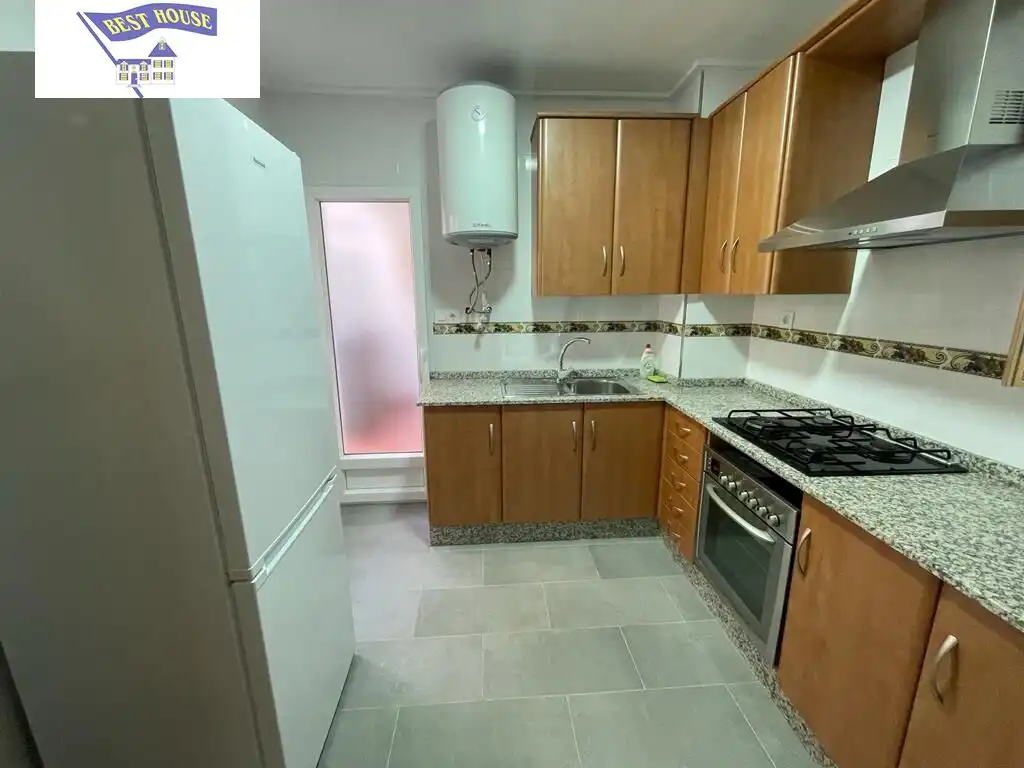 Kitchen of Flat for share in Albacete  with Heating and Balcony