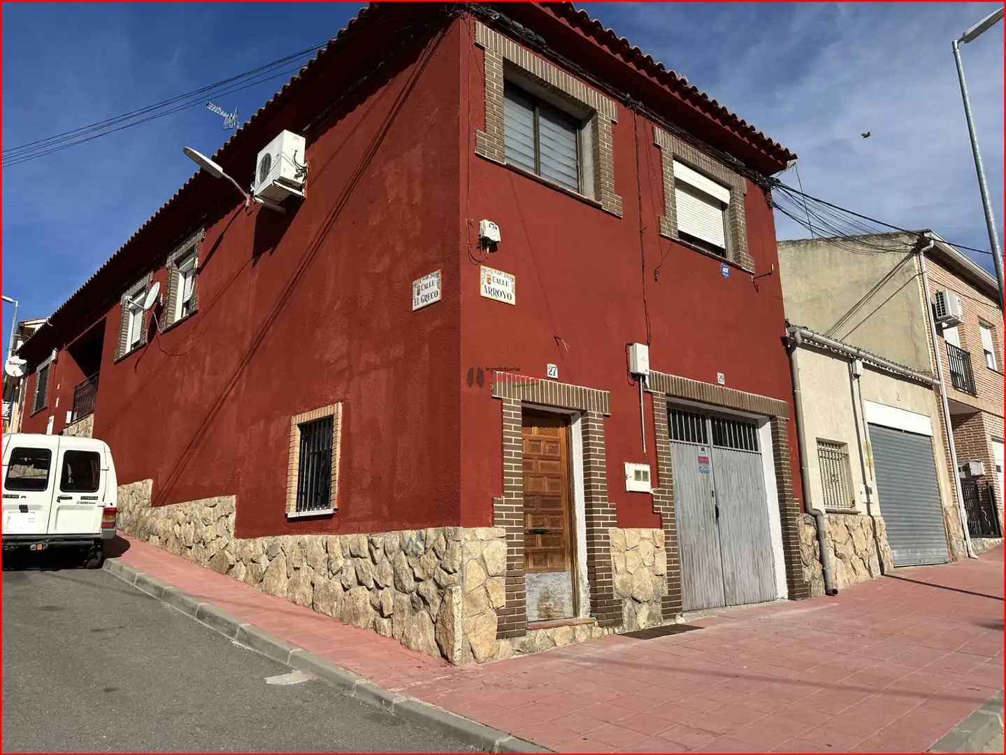 Vista exterior de Casa adosada en venta en Montearagón