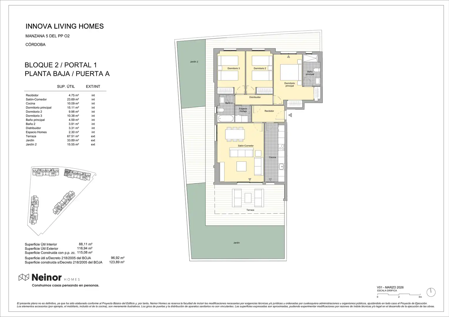 Piso de obra nueva en venta en Sector PPO2 0