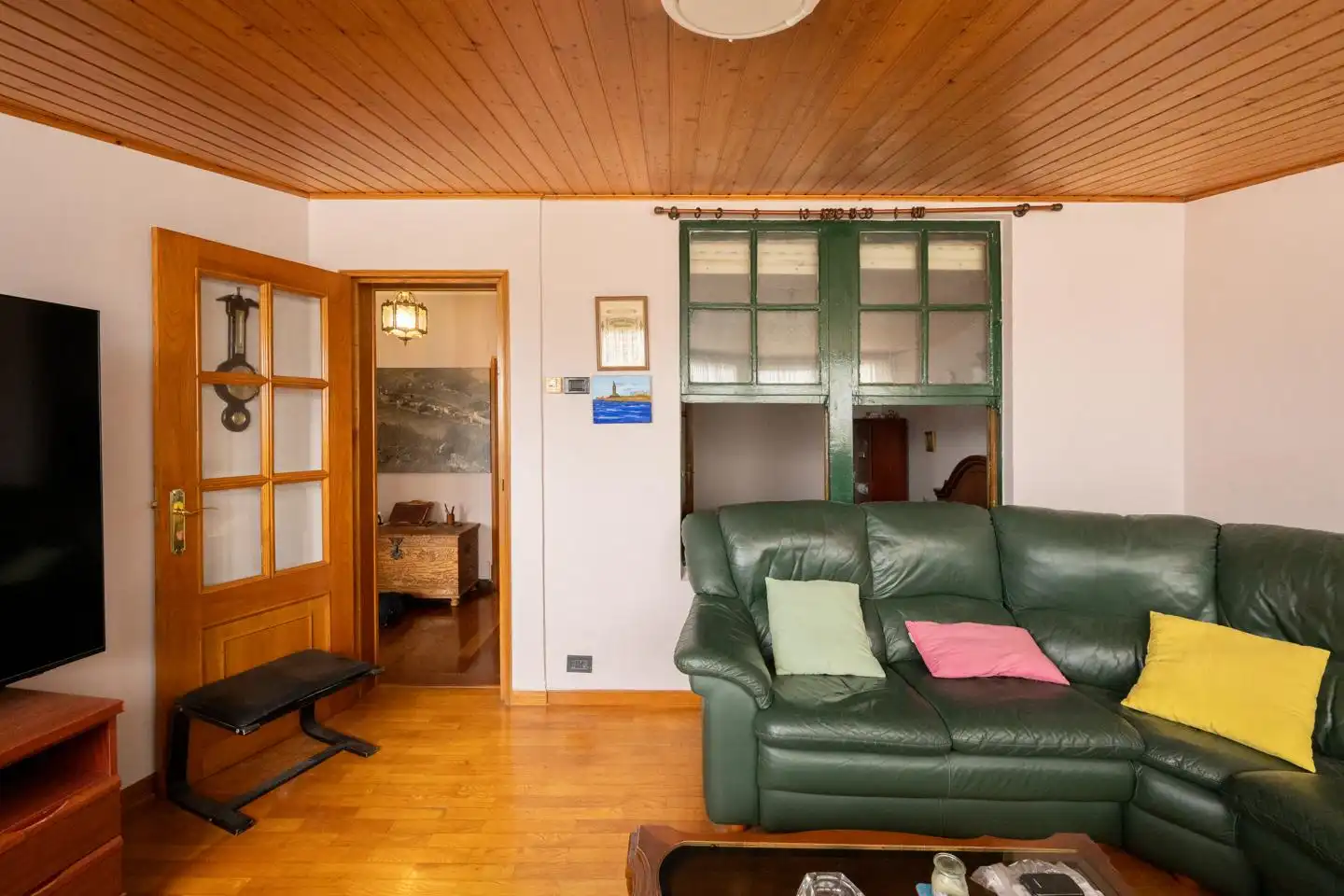 Sala de estar de Piso en venta en A Coruña Capital  con Calefacción