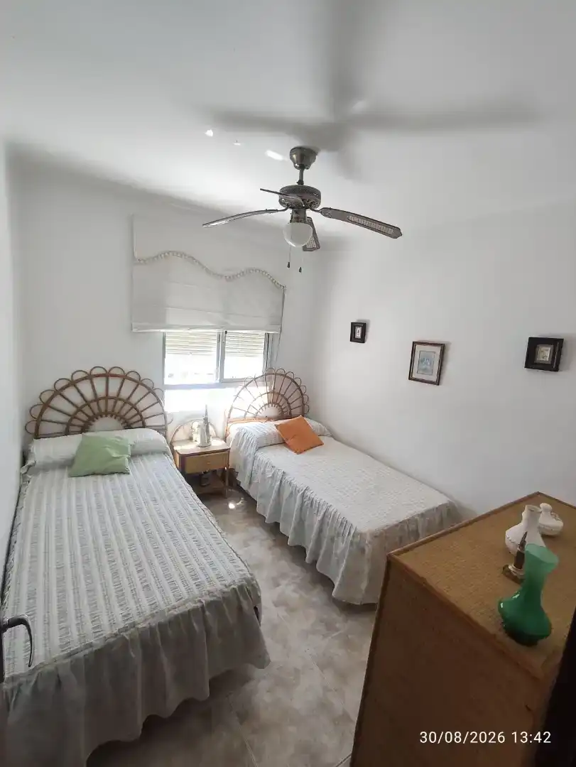 Bedroom of Flat for sale in Chipiona  with Air Conditioner and Balcony