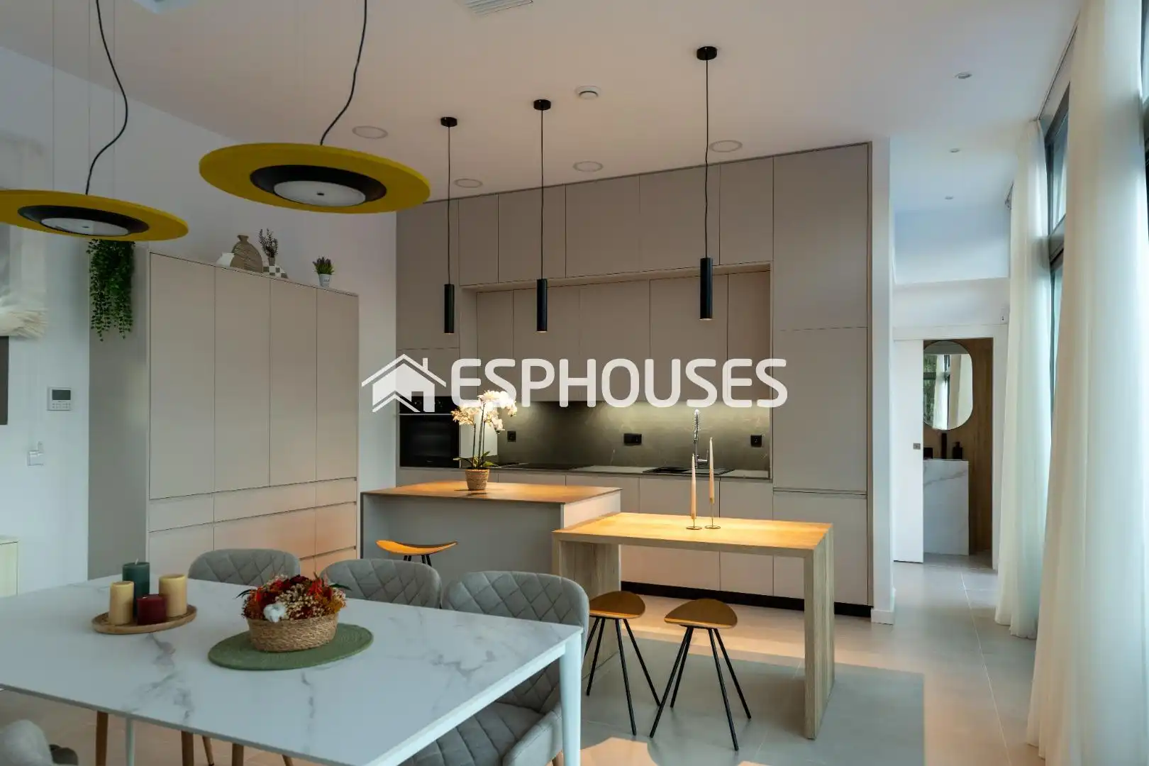 Cocina de Casa o chalet en venta en Pilar de la Horadada con Terraza, Piscina y Balcón