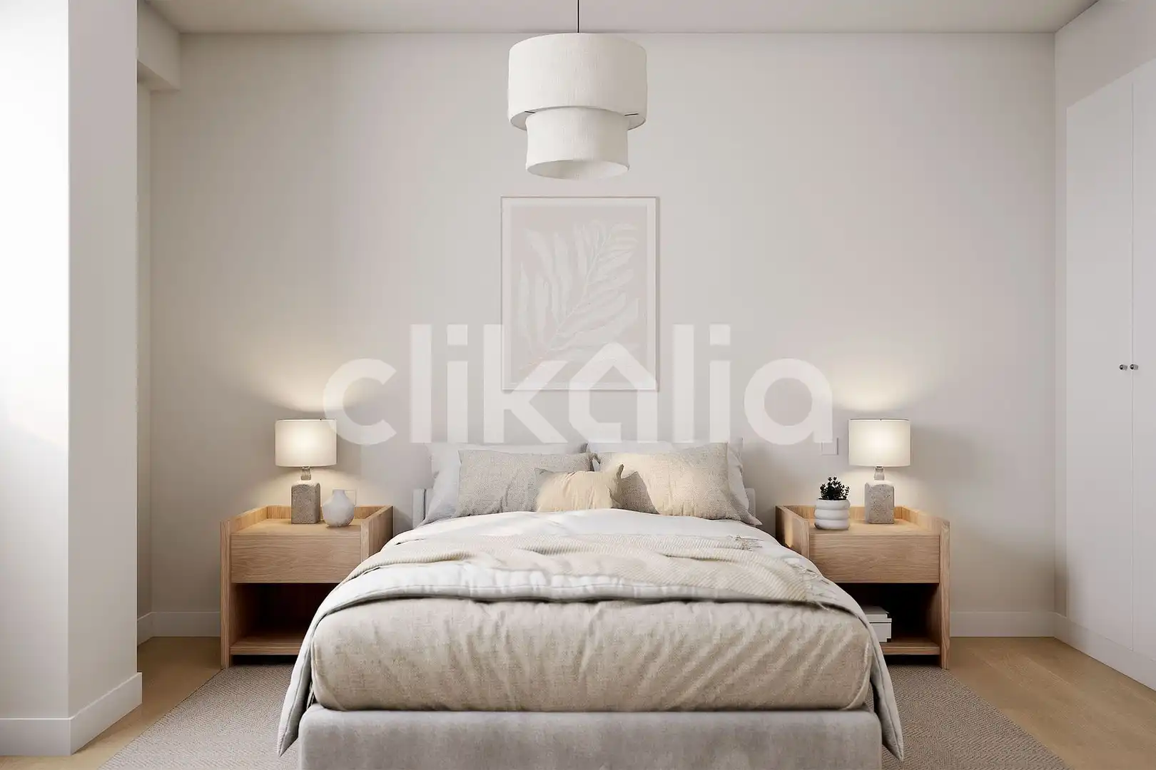Bedroom of Flat for sale in Madrid  with Air Conditioner, Heating and Terrace