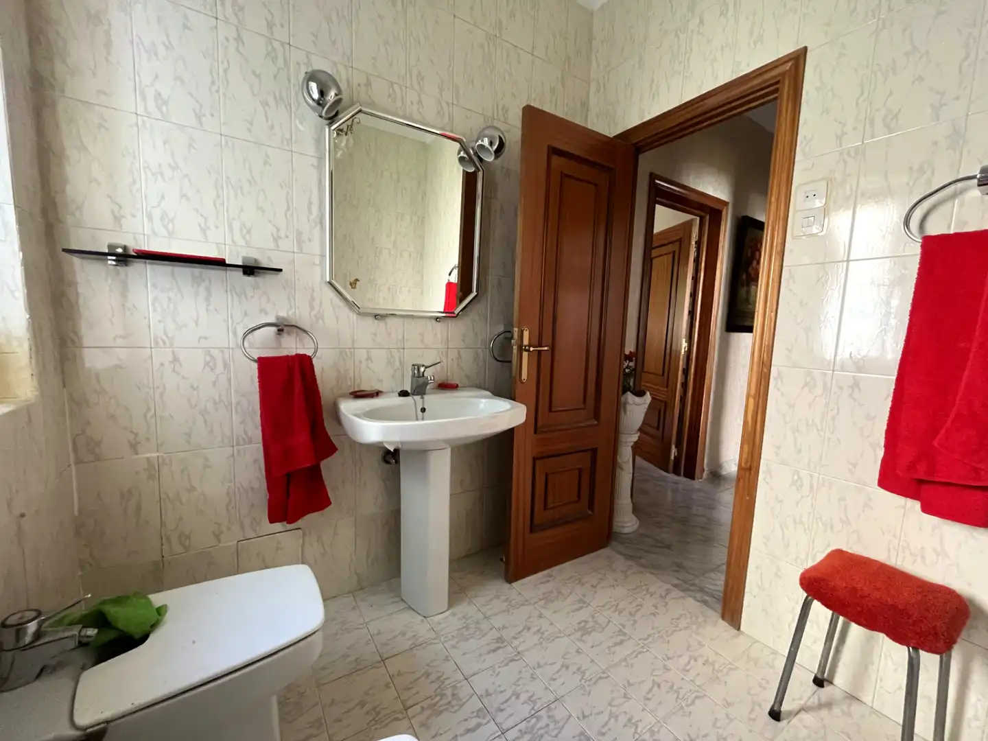 Bany de Casa o xalet en venda en Guadarrama amb Calefacció, Jardí privat i Terrassa