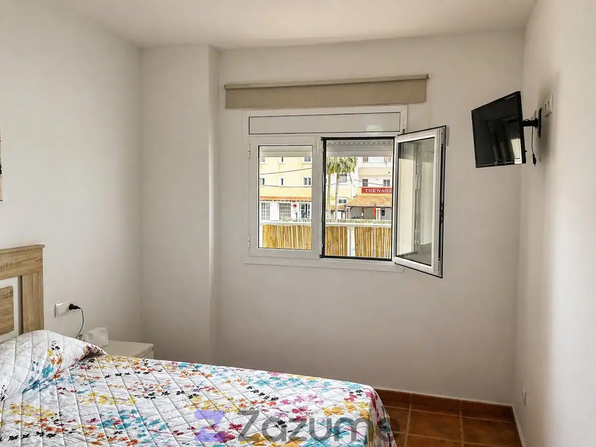 Schlafzimmer von Wohnungen zur Miete in Santa Eulària des Riu mit Klimaanlage, Schwimmbad und Möbliert