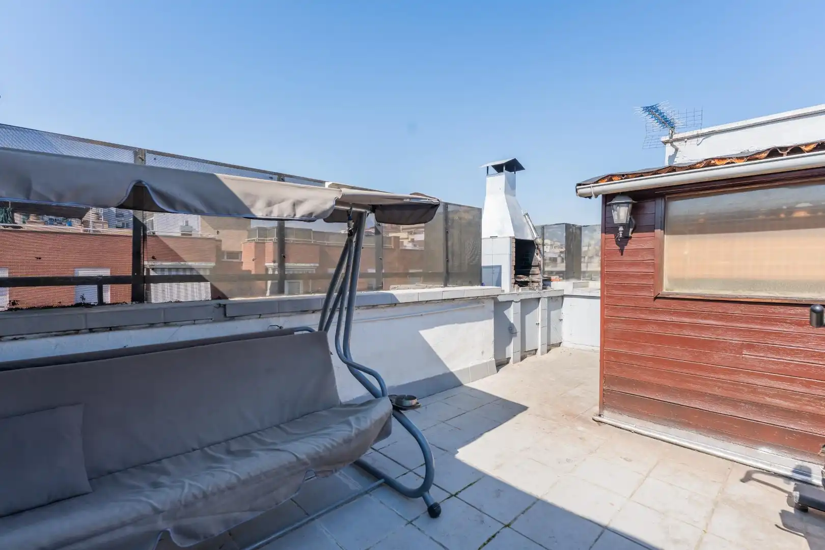 Terrace of Flat for sale in Mollet del Vallès  with Air Conditioner, Heating and Parquet flooring