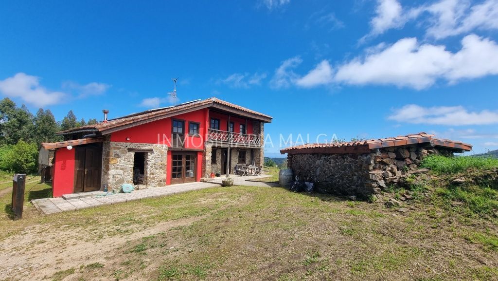 Vista exterior de Casa o chalet en venta en Colunga con Jardín privado, Parquet y Terraza