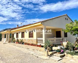 Exterior view of House or chalet for sale in Alcocer de Planes  with Air Conditioner and Terrace