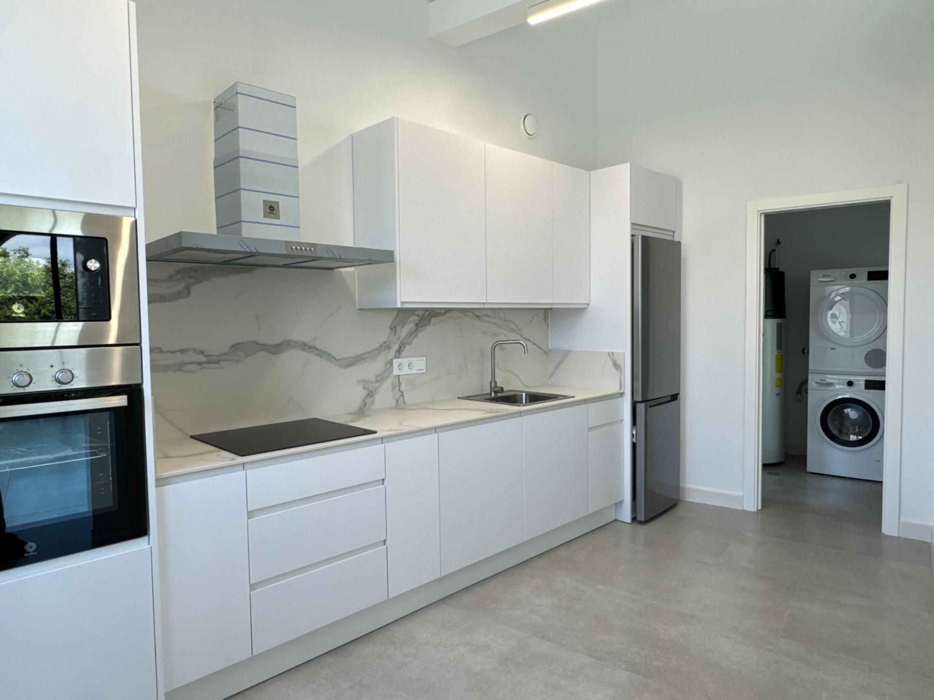 Kitchen of Attic for sale in Sanlúcar de Barrameda  with Air Conditioner, Heating and Terrace