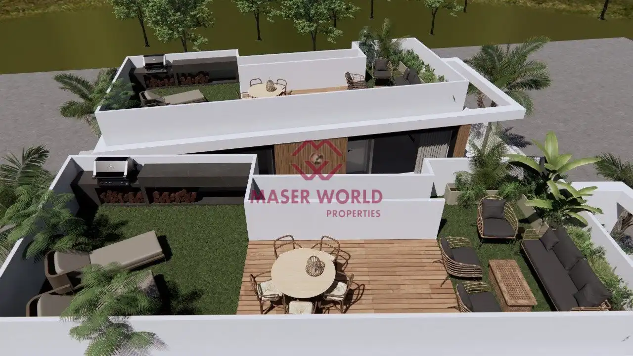 Terraza de Casa o chalet en venta en Pilar de la Horadada con Jardín privado, Terraza y Piscina