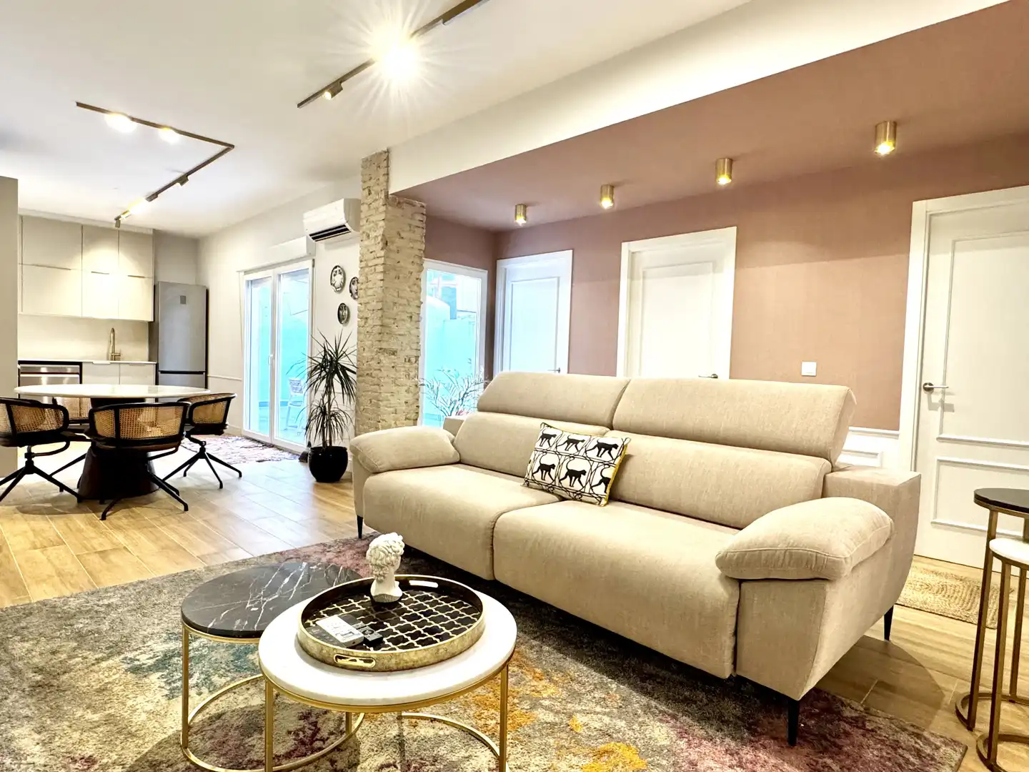Sala de estar de Piso en venta en Carcaixent con Aire acondicionado y Terraza