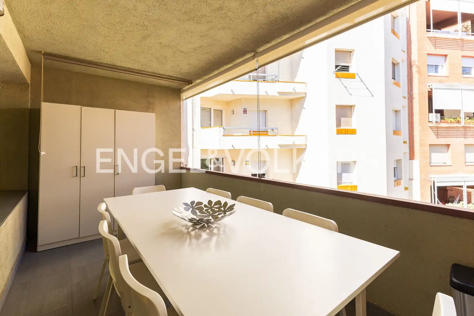 Balcony of Flat for rent in Barcelona  with Air Conditioner, Heating and Terrace