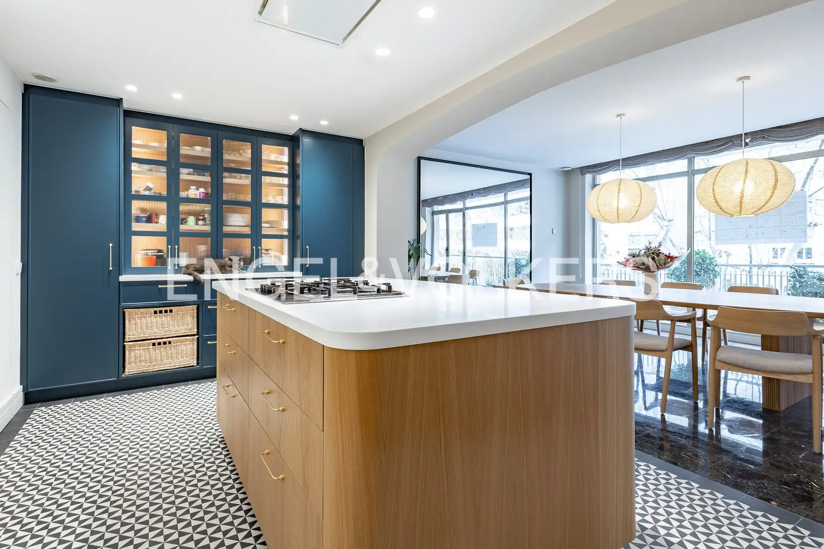 Kitchen of Flat for sale in Barcelona  with Air Conditioner, Heating and Parquet flooring