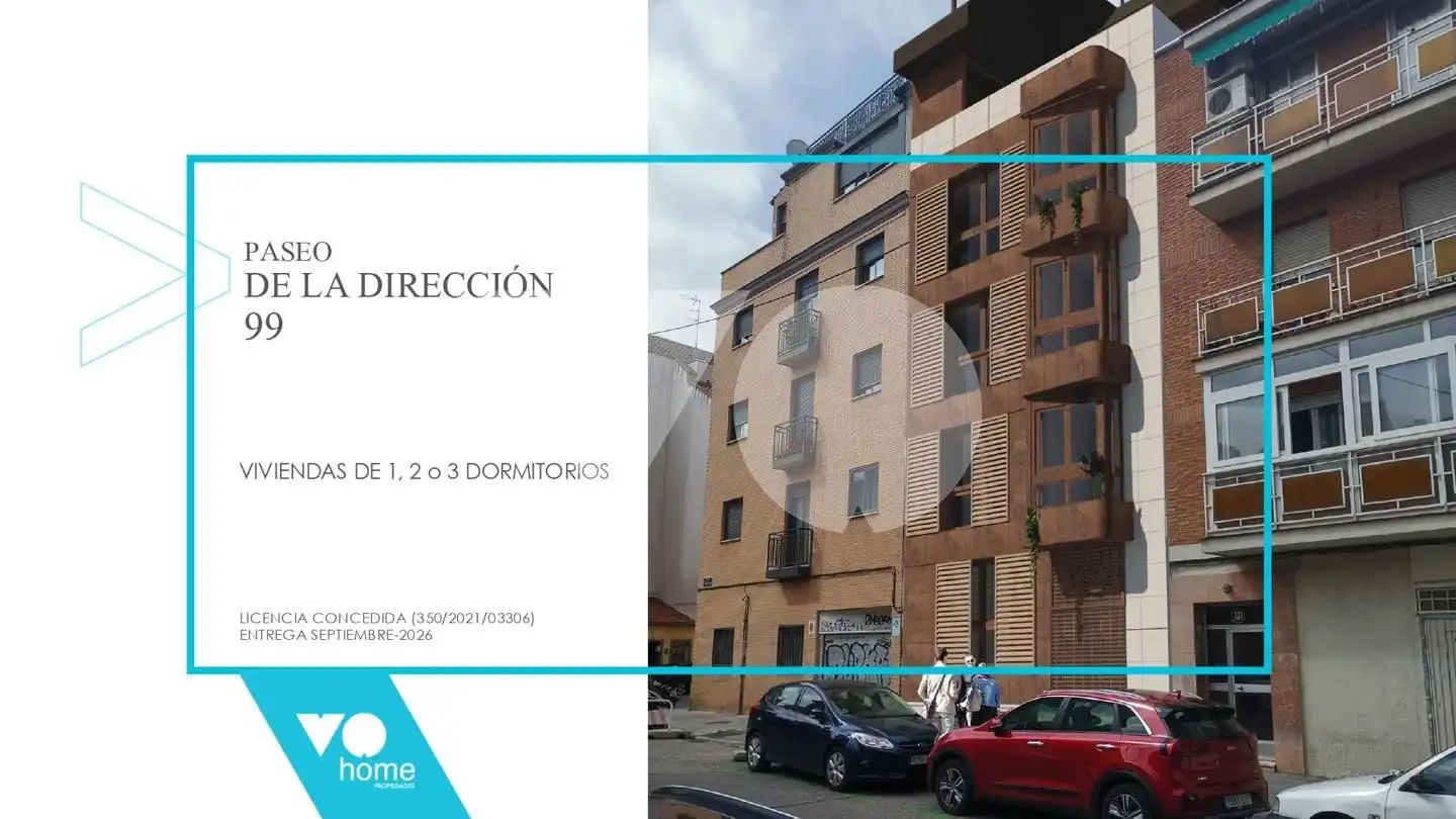 Exterior view of Flat for sale in Madrid  with Heating, Storage room and Sauna